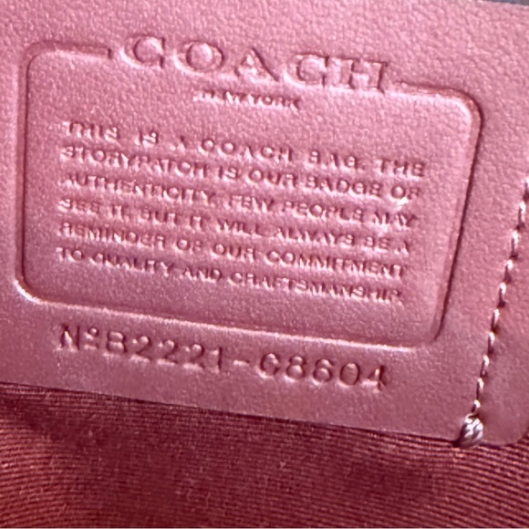 Coach Mini Signature Red Backpack-Authentic - Picture 8 of 16